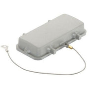 Harting - Schutzkappe für Industriesteckverbinder Abdeckkappe Anbaugehäuse 09300165417 Baugröße: 16B