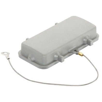 Harting - Schutzkappe für Industriesteckverbinder Abdeckkappe Anbaugehäuse 09300165417 Baugröße: 16B