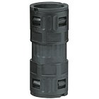 Flexa - Verbinder für Wellschläuche Kupplung für Wellschlauch RQK-PA, 2xAD42,5 schwarz 2 x AD42,5 − 10 Stück by Flexa
