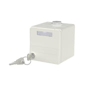 Metz Connect - Kommunikationsanschlussdose Kupfer IP44 Modul-AP-Geh. 1309470002KI rws für Keystone − 1 Stück