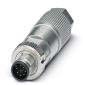 Phoenix Contact - Rundsteckverbinder, feldkonfektionierbar (Industriesteckverbinder) Sensor-/Aktor-Steckverb. SACC-MS-8QO-#1414610
