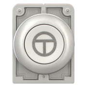 Eaton - Frontelement für Drucktaster Drucktaste RMQ-Titan M30C-FD-W-X11 flach tastend weiß
