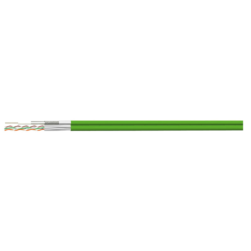 Homeway - Daten- und Kommunikationskabel homeway Hybridkabel HW-KGMH-F1-Eca-R100 Eca Kat7/Koax − 100 Meter