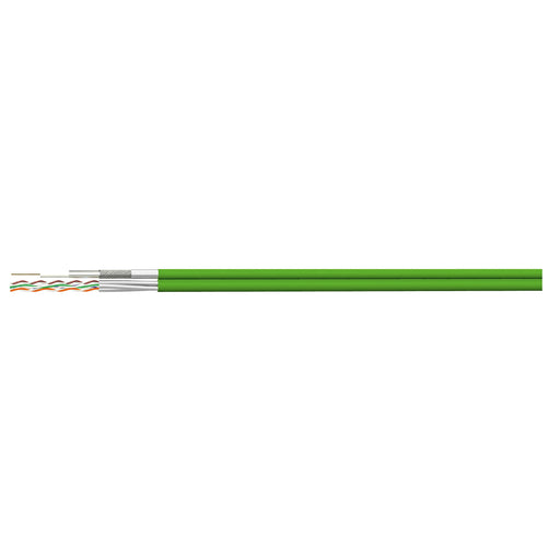 Homeway - Daten- und Kommunikationskabel homeway Hybridkabel HW-KGMH-F1-Eca-R100 Eca Kat7/Koax − 100 Meter