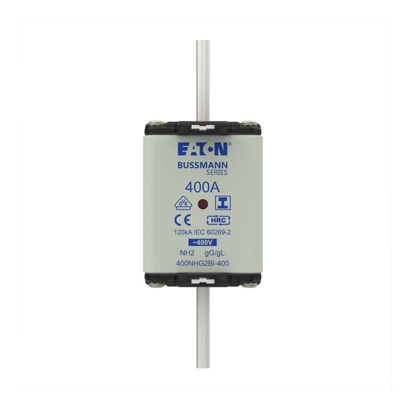 Eaton - Messersicherung Sicherungseinsatz Nieders. 400NHG2BI-400 400A AC 400V 120kA − 3 Stück