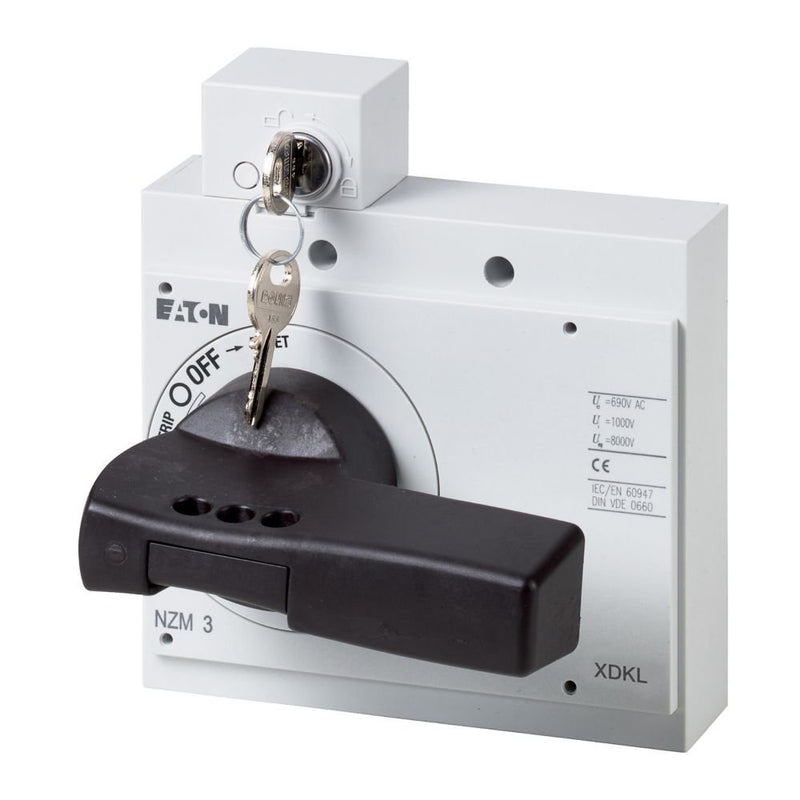 Eaton - Handgriff für Schaltgeräte Drehgriff NZM3-XDKL + Schlüsselverrieg.  − 1 Stück