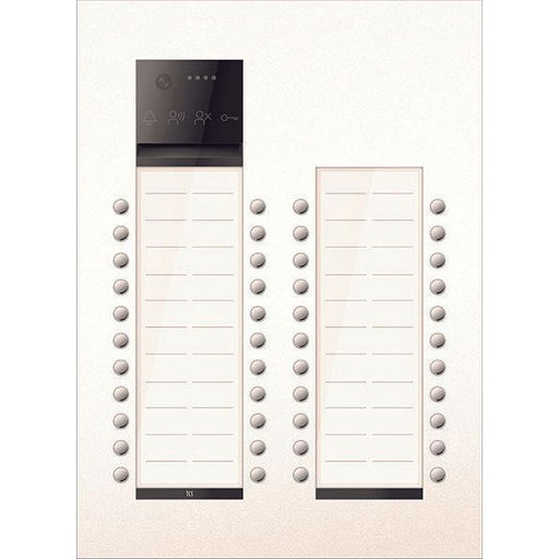 TCS Tür Control - Türstation für Türkommunikation PES PRO IP Vid. Außenst. AVU400444-0019 44T/2 UP R9010