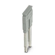 Phoenix Contact - Querverbinder/Brücker für Reihenklemme Steckbrücke FBS 2-10 GY − 10 Stück