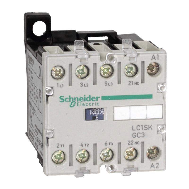 Schneider Electric - Leistungsschütz zum Schalten von Wechselstrom Installationsschütz LC1SKGC301P7 3-polig, 1S
