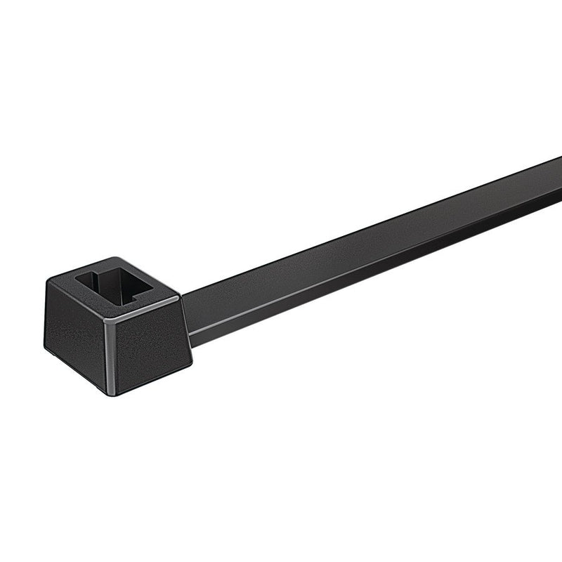 HellermannTyton - Kabelbinder T120L-PA11-BK (50) 760x7.6mm, schwarz − 1000 Stück