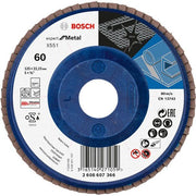 Bosch - Trenn-/Schleifscheibe Fächerschleifscheibe X551 2608607366 Expert for Metal