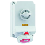 Bals Elektrotech - CEE-Steckdose abschaltbar, abgesichert (IEC 60309) Wandsteckdose abschaltbar 16602 verriegelt 63A 5p 4