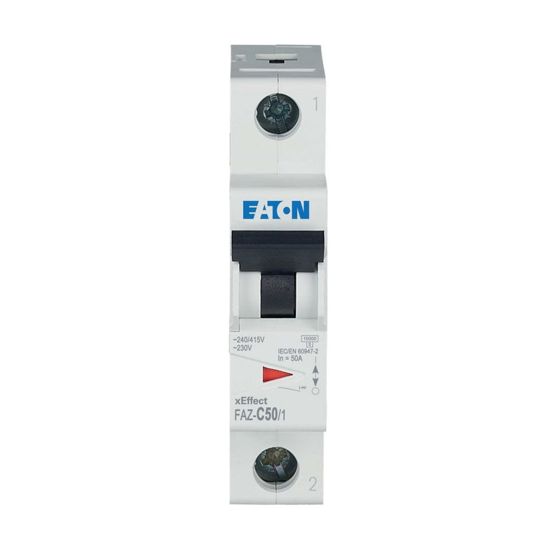 Eaton - Leitungsschutzschalter FAZ-C50/1 C 50A, 1p − 12 Stück