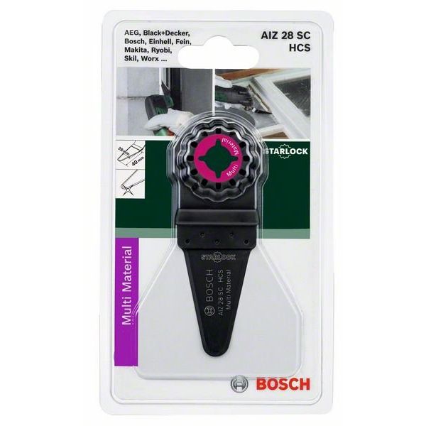 Bosch - Blatt für Oszillierer Fugenschneider Starl 2609256C67 AIZ 28 SC, 28x40mm