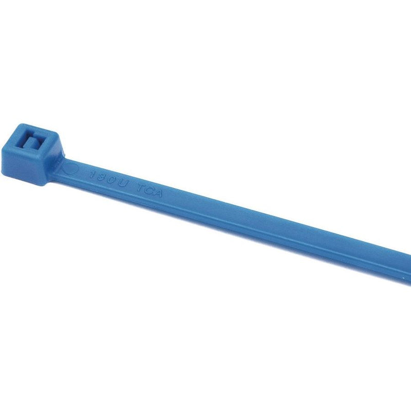 HellermannTyton - Kabelbinder T120R-E/TFE-BU 387x7,4mm, blau − 50 Stück