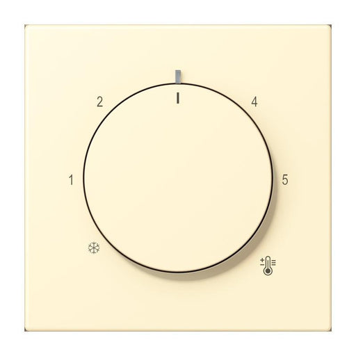Jung - Abdeckung/Bedienelement für Installationsschalterprogramme Abdeckung für Thermostat LC 1749 BF 201 blanc (32001)