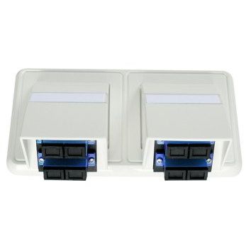 Telegärtner - Kommunikationsanschlussdose LWL Anschlussdose OAD 100022453 2-f.4xST/SC-D aws