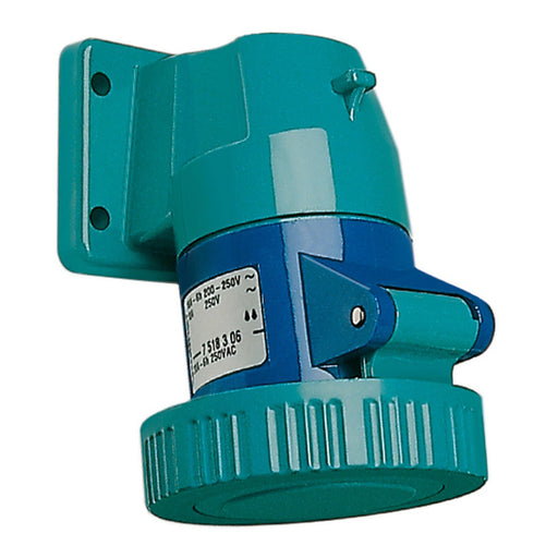 Walther Werke - CEE-Anbausteckdose (IEC 60309) CEPro Anbaudose 16A 7518304 3P 110V 4h IP67 6Sk
