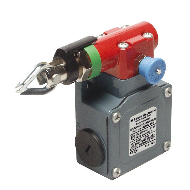 Leuze - NOT-AUS-Seilzugschalter NOT-HALT Seilzugschalter ERS200-M4C3-M20-HAL