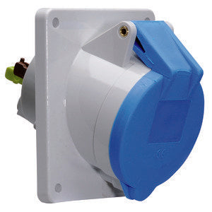 Bals Elektrotech - CEE-Anbausteckdose (IEC 60309) Anbausteckdose geneigt 32A 12800 5p 230V 9h IP44