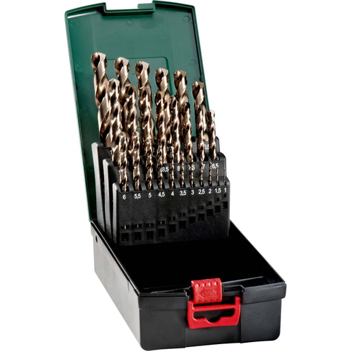 Metabowerke - Bohrer-Set HSS-CO-Kunststoffkassette 627672000 SP 25-teilig
