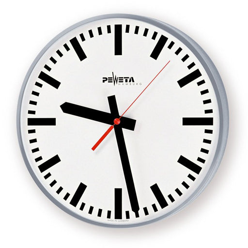 Peweta - Uhr Quarz-Batterie-Uhr 41.250.321 innen,1,5V,D=300mm