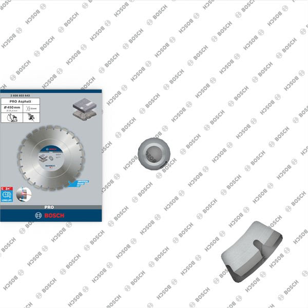 Bosch - Trenn-/Schleifscheibe PRO Asphalt 2608603643 Diamanttrennscheibe