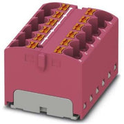 Phoenix Contact - Durchgangs-Reihenklemme Verteilerblock PTFIX 12X4 PK 32A, 0,2-6qmm, pink − 8 Stück