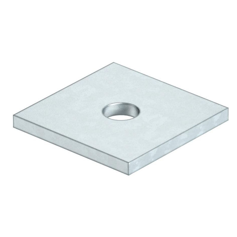 OBO Bettermann - Unterlegscheibe Gegenplatte K 60 FT 50x60, St, FT − 10 Stück