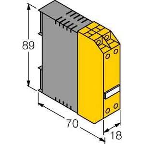 Turck - Trennschaltverstärker Relaiskoppler MK73-R22/24VUC