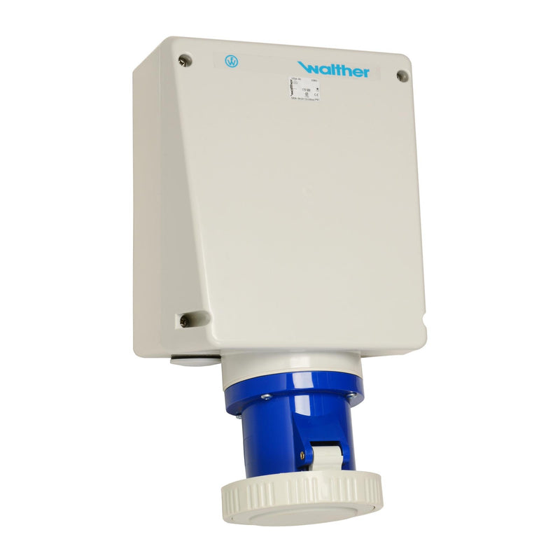 Walther Werke - CEE-Steckdose (IEC 60309) Wandsteckdose 125A 179509 5P 230V 9h IP67