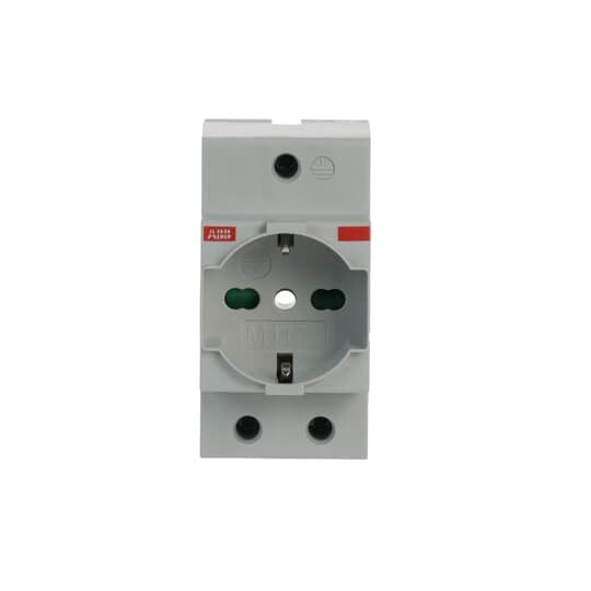 ABB Stotz S&J - Steckdose Reiheneinbau Steckdose M1170 lichtgrau, RAL 1173