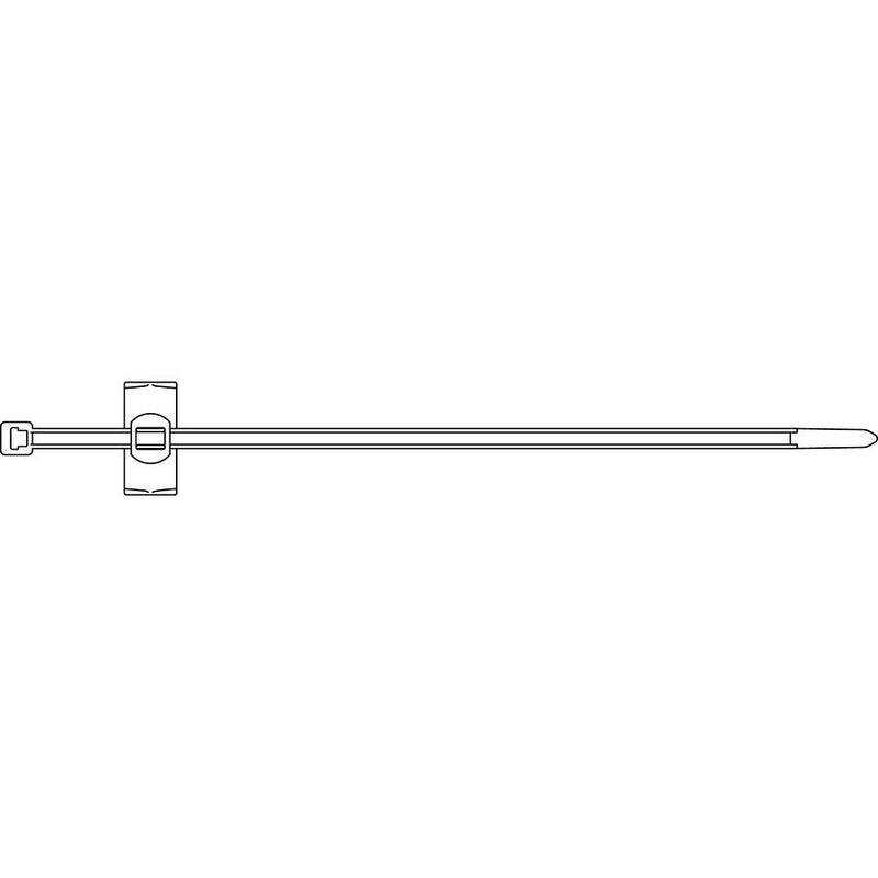 HellermannTyton - Kabelbinder Befestigungsbinder 150-37591(500) 202x4,6 schwarz − 500 Stück