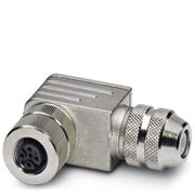 Phoenix Contact - Rundsteckverbinder, feldkonfektionierbar (Industriesteckverbinder) Steckverbinder SACC-M12FR #1430433 5-polig Bu/gew M12
