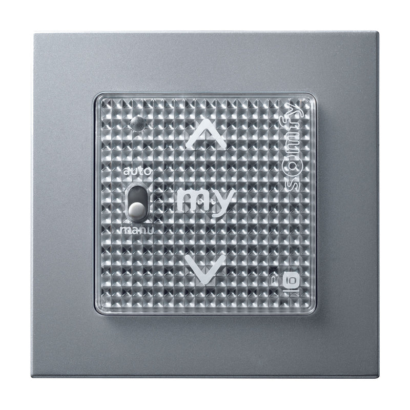 Somfy - Funksender Funkwandsender A/M IN io 1811103 1-Kanal Silver Shine