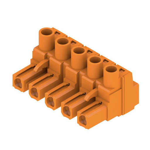 Weidmüller - Kabelsteckverbinder für Leiterplattensteckverbinder Verbinder 7.62mm BLZ 7.62H#1980510000 − 50 Stück