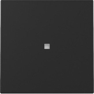 Gira - Abdeckung/Bedienelement für Installationsschalterprogramme Wippe Kontrollf. 3290005 Schwarz m