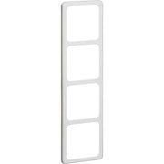 Peha - Abdeckrahmen Rahmen 4-fach ws D 80.674 W waage/senkrecht