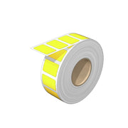 Weidmüller - Kennzeichnungsmaterial Gerätemarkierer, Etikett SM 27/18MM GE VPE100 27x18mm gelb − 100 Stück