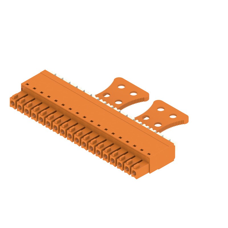 Weidmüller - Kabelsteckverbinder für Leiterplattensteckverbinder Verbinder Buchsenleiste BCF 3.81/#1235940000 3.81mm − 50 Stück