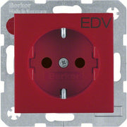Berker - Steckdose SCHUKO-Steckdose 47231922 rot matt