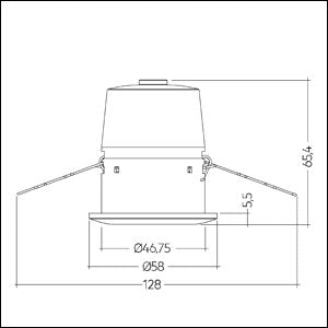 Zumtobel Group - Lichtregelsystemkomponente Sensor MSensor G3 #28002386