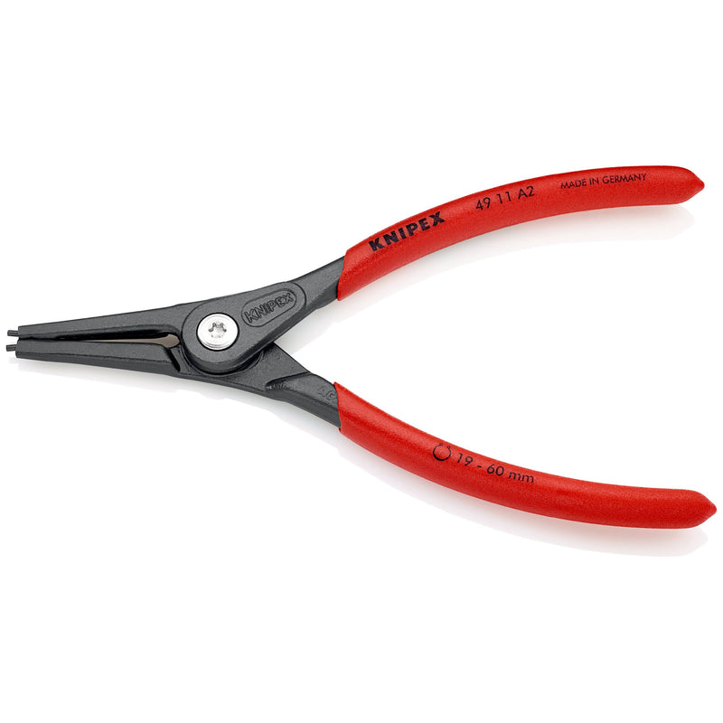 Knipex - Zange für Sicherungsringe Präzisions-Sicherungszange 49 11 A2 SB 180mm