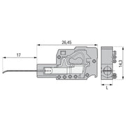 WAGO GmbH & Co. KG - Testadapter für Reihenklemmen Prüfsteckermodul 231-426 − 100 Stück
