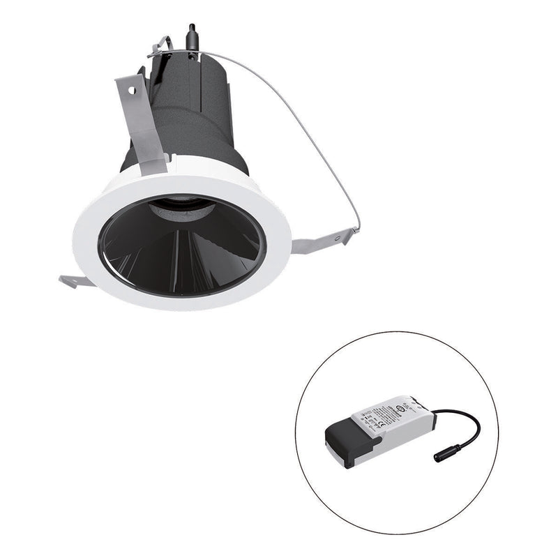 EVN Lichttechnik - Downlight/Strahler/Flutlicht LED-Einbauleuchte modular F02R09SM1330L15P Konfigurationstype
