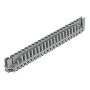 WAGO - Leiterplattensteckverbinder THT-Federleiste gerade 232-152/047-000 Rastermaß 5mm,grau − 10 Stück