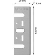 Bosch - Zubehör/Ersatzteile für Hobel PRO Hobelmesser, 82 x 2608635905(VE2) 29 x 3 mm, 2 Stk