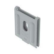 OBO Bettermann - Montagematerial für Kabeltragsystem Wandbefestiger K 12 1818 FSKLGR für Gitterrinne