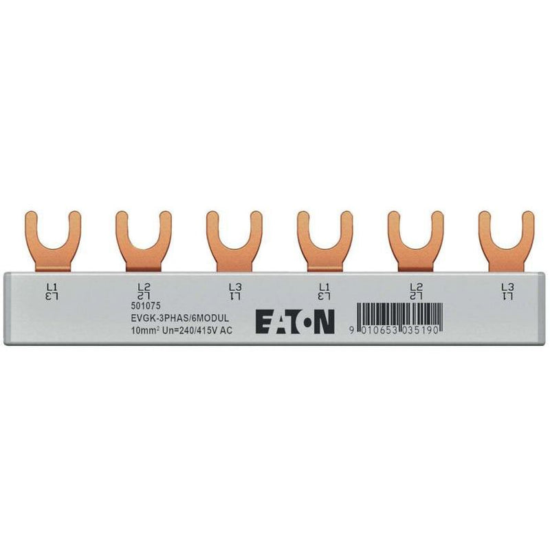 Eaton - Phasenschiene Gabelverschienung EVGK-3PHAS/6MODUL 3-phasig