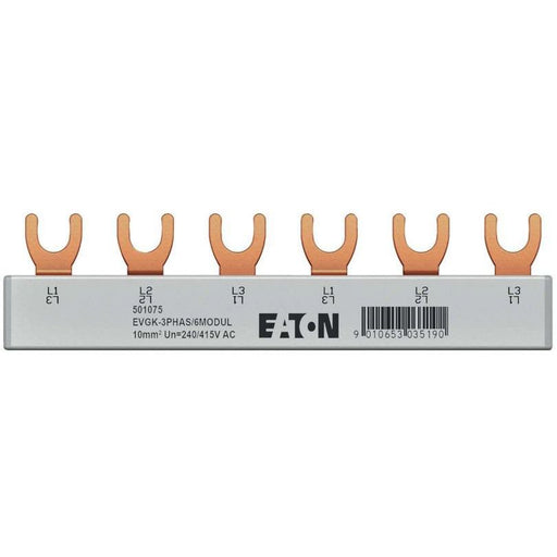 Eaton - Phasenschiene Gabelverschienung EVGK-3PHAS/6MODUL 3-phasig